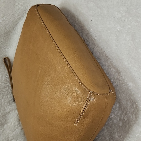 Vintage Coach Legacy slim shoulder crossbody/Hobo bag tan leather - Picture 10 of 16